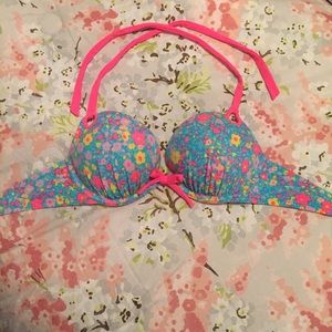 VS Floral Push Up Bikini Top